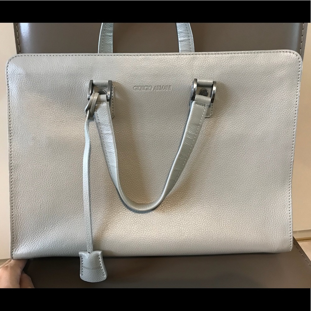 Giorgio Armani brief case